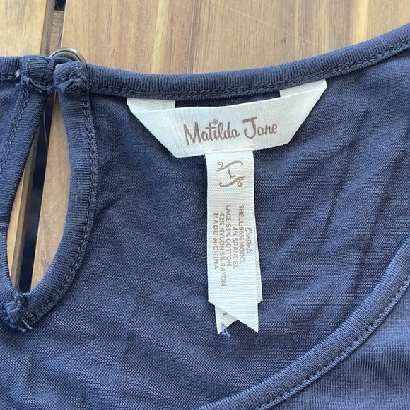 Matilda Jane Heartwood 3 in 1 convertible tunic top Size Large - Picture 6 of 8